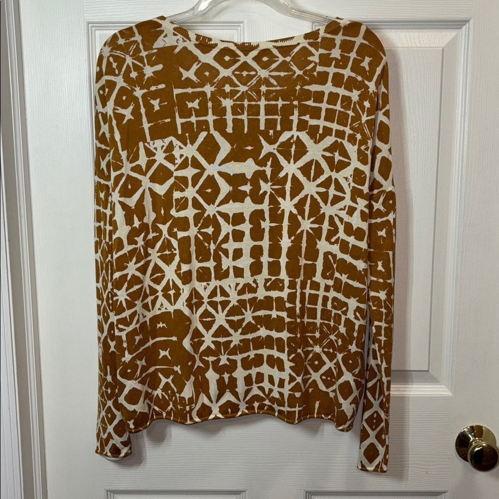 Garnet Hill Lightweight Sweater Top- M - Picture 5 of 8